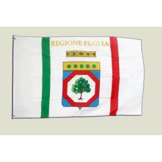 Flagge Italien Apulien   90 x 150 cm Sport & Freizeit
