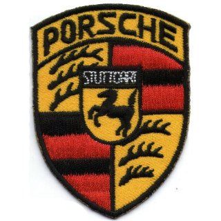 Logo Aufnäher / Iron on Patch  PORSCHE  Auto