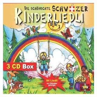 Die schönschte schwiizer Kinderliedli   3 CD   94 Liedli   (Die
