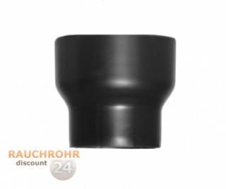 Rauchrohr Ofenrohr Kamin Ofen Rohr Erweiterung 120mm  150mm schwarz