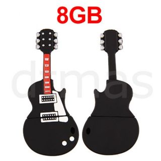 USB 2.0 8GB Stick Flash Drive Speicher Speicherstick Gitarre