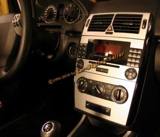 Cockpit Dekor für Mercedes MB W169,W204,A ,C Klasse Alu,Carbon,Holz