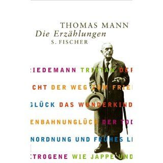 Die Erzählungen Thomas Mann Bücher
