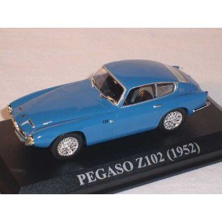 PEGASO Z102 Z 102 1952 BLAU COUPE 1/43 DEL PRADO MODELL AUTO