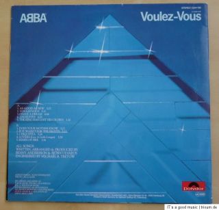 LP ABBA Voulez Vous 1979 GER POLYDOR OIS ORIGINAL