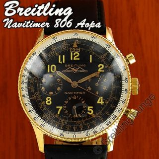 BREITLING Uhr   Navitimer 806 AOPA Venus 178   aus 1961