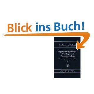 Enzyklopädie der Psychologie, Bd.4, Organisationspsychologie Bd. D