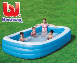Bestway Familien Pool Jumbo Planschbecken für Kinder inkl