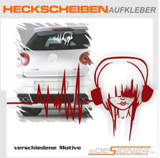 E10 DJ Musik Audio Electro Disco Sticker Aufkleber Auto