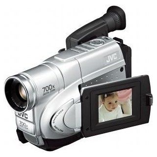 JVC GR FXM40E VHS C analog Camcorder silber Kamera & Foto