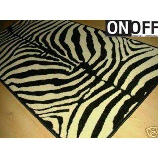Web Teppich Zebra 118x170cm beige/grau Tierisch Küche