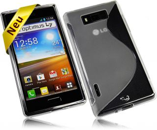 Silikon Hülle Case LG P700 Optimus L7 Handy Tasche Schutzhülle
