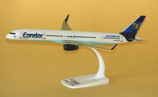 Condor Boeing 757 300ER 1200 Flugzeug Modell mit Winglets NEU B757