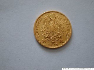20 Mark Gold Preussen Wilhelm I 1873 A (192)