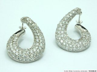ceed.shop Ohrstecker Smaragd & Diamant 925 rhodiniert 302776