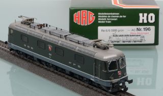 HAG 196 E Lok Baureihe Re 6/6 der SBB Stein Säckingen / Digital