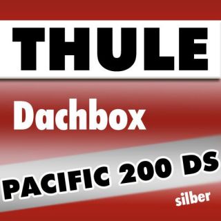 Thule Pacific 200 DS silber Dachbox Gepaeckbox Dachkoffer 410 Liter