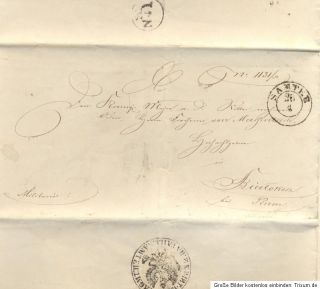 Vorphila Brief 1851 nach Bialokosz   Stpl. Samter  geschrieben