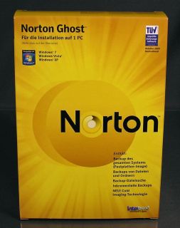 Symantec Norton Ghost 15.0 Vollversion Box Backup NEU
