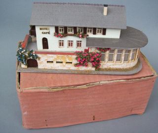 Faller 219 Hotel/Cafe aus Holz mit Orginal Karton ! TOP