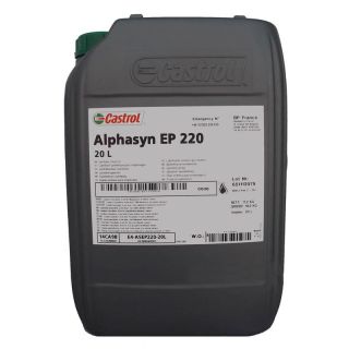 Castrol Alphasyn EP 220 20 Liter Synthetisches Industriegetriebeöl