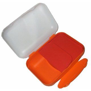 1a TUPPER A136 Brotdose LUNCH BOX Schulbrotdose     orange weiß