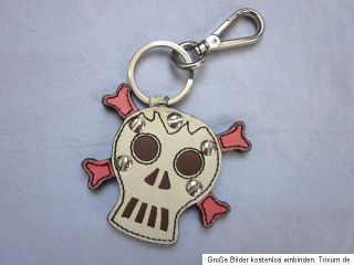 PRADA Taschenanhänger Schlüsselanhänger Skull