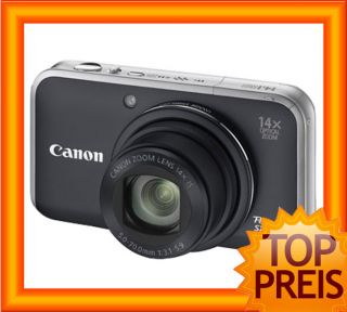 Canon PowerShot SX210 IS Digitalkamera schwarz