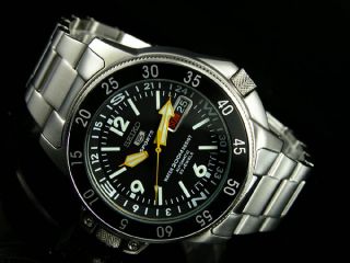 SEIKO Diver Watch SKZ211K1 Uhr Gadget Atlas Watch Manual Compass