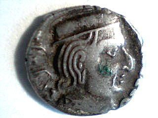, Western Satraps, Damasena Mahakshatrapa 234 AD, AR Drachme