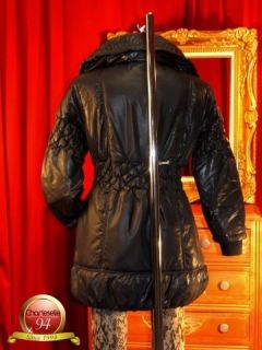 Damen Jacke Daunenjacke Mantel Parka Größe 44 Schwarz Modell Pablo