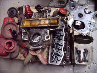 Motor von einem IHC 744, Tpy 239, in Teilen