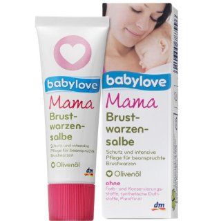 Babylove Mama Massagecreme, 150 ml, 3er Pack (3 x 150 ml) 