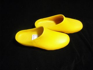 PLOGS OP Schuhe Gartenschuhe Clogs Gr. 46 in gelb