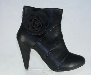 Damen Schuhe Stiefel Stiefeletten Schwarz Gr.38 NEU # 3288