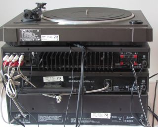 Saba Plattenspieler + Stereo Amplifier + Synthesizer Tuner