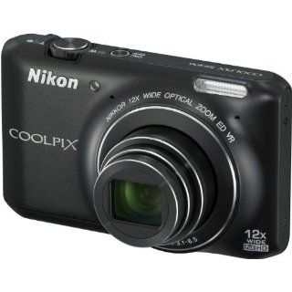 Nikon Coolpix S6400 Kompaktkamera 3 Zoll schwarz Kamera