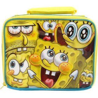 Spongebob gelb Brotdose Lunch Bag Frühstücksbox Brotbüchse Dose