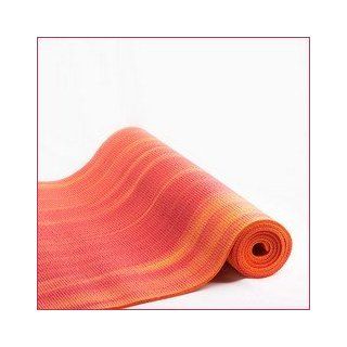 Yogamatte Rainbow Rot/Orange 183 x 60 x 0,6 cm frei von AZO