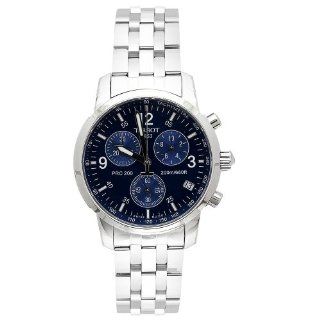 Tissot Mens T sport PRC200 Blue Face Chronograph Watch   T17158642