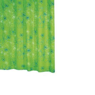 Ridder 463050 350 Duschvorhang Textil 180 x 200 cm hula hup grün
