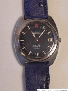 Omega Constellation Chronometer Electronic Stimmgabel Armbanduhr Uhr