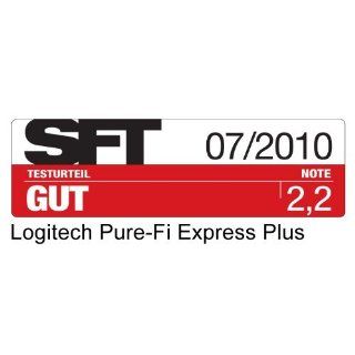 Logitech Pure Fi Express Plus Lautsprechersystem für iPod/iPhone pink