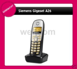Siemens Gigaset A26/A260/A265 Mobilteil+Ladeschale 4025515813897