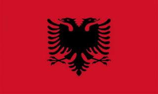 ALBANIEN Fahne / Flagge 150 x 90 cm; beste Qualität