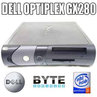 Dell Optiplex GX280 Desktop Intel Pentium 4 3,0GHz 1GB RAM 80GB HDD