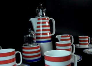 Rosenthal Kaffeeservice Il Faro   Design Aldo Rossi