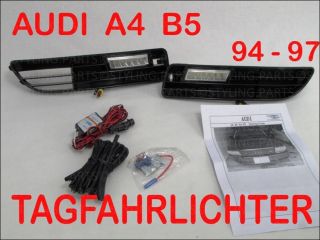 AUDI A4 B5 1994 1997 TAGFAHRLICHT DAYLIGHT TAGLICHT 5 LED INTEGRIERT