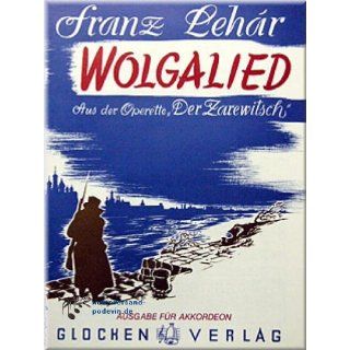 Franz Lehar   Wolgalied aus Zarewitsch   Akkordeon Noten [Musiknoten