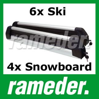 Skiträger / Skihalter Silver Ice ausziehbar 6 Paar Ski